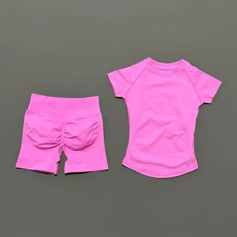 Women's Seamless Ribbed Workout Set