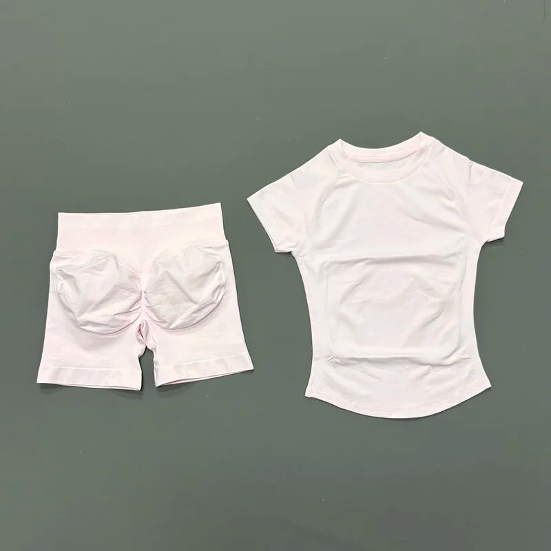 Women's Seamless Ribbed Workout Set