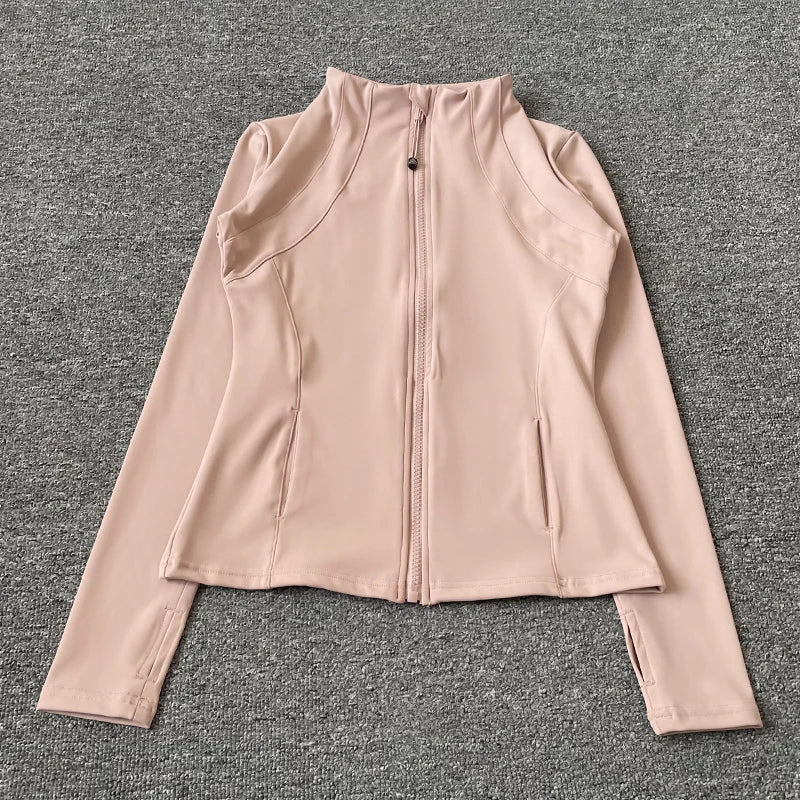 Women's Mock Neck Long Sleeve Top