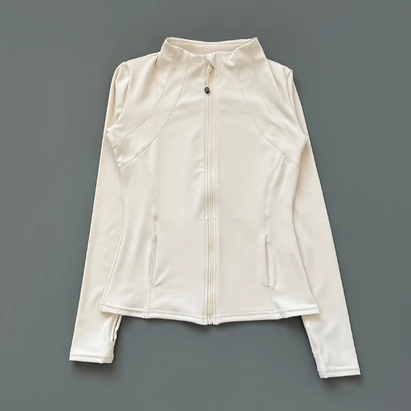 Women's Mock Neck Long Sleeve Top